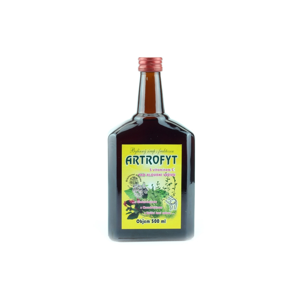 Bylinkový sirup - artrofyt - Klášterní officína 500ml