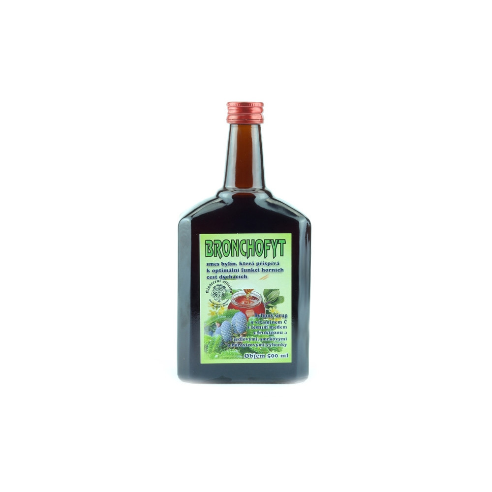 Bylinkový sirup - bronchofyt - Klášterní officína 500ml