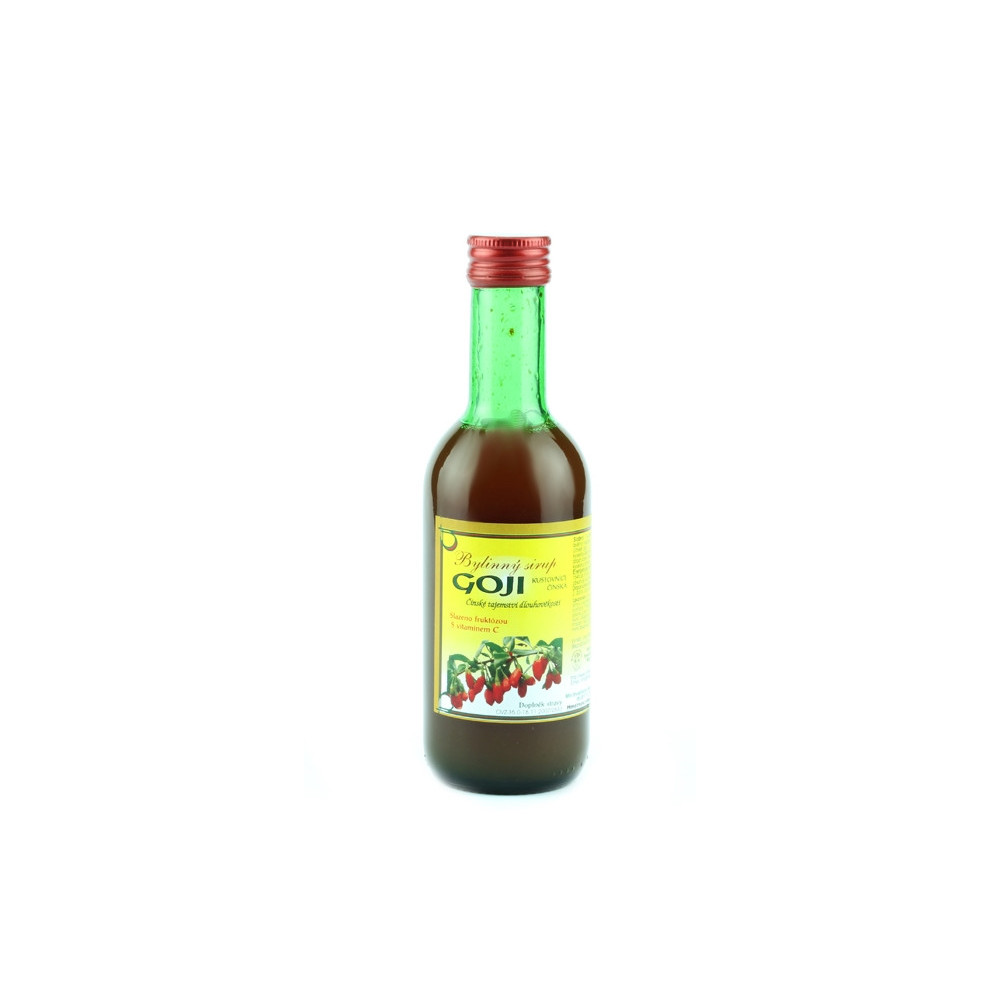 Bylinkový sirup - goji - Klášterní officína 250ml