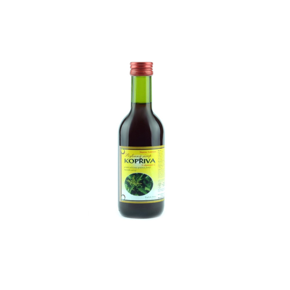 Bylinkový sirup - kopřiva - Klášterní officína 250ml