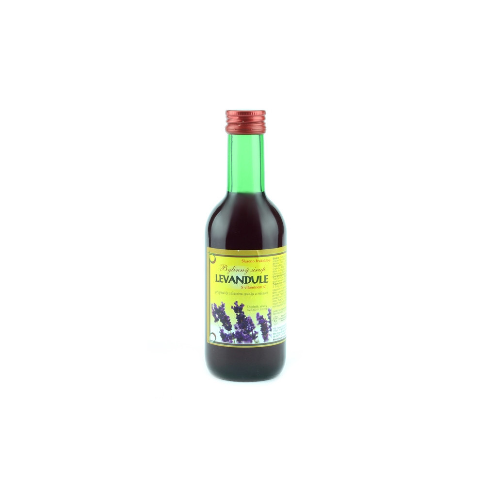 Bylinkový sirup - levandule - Klášterní officína 250ml