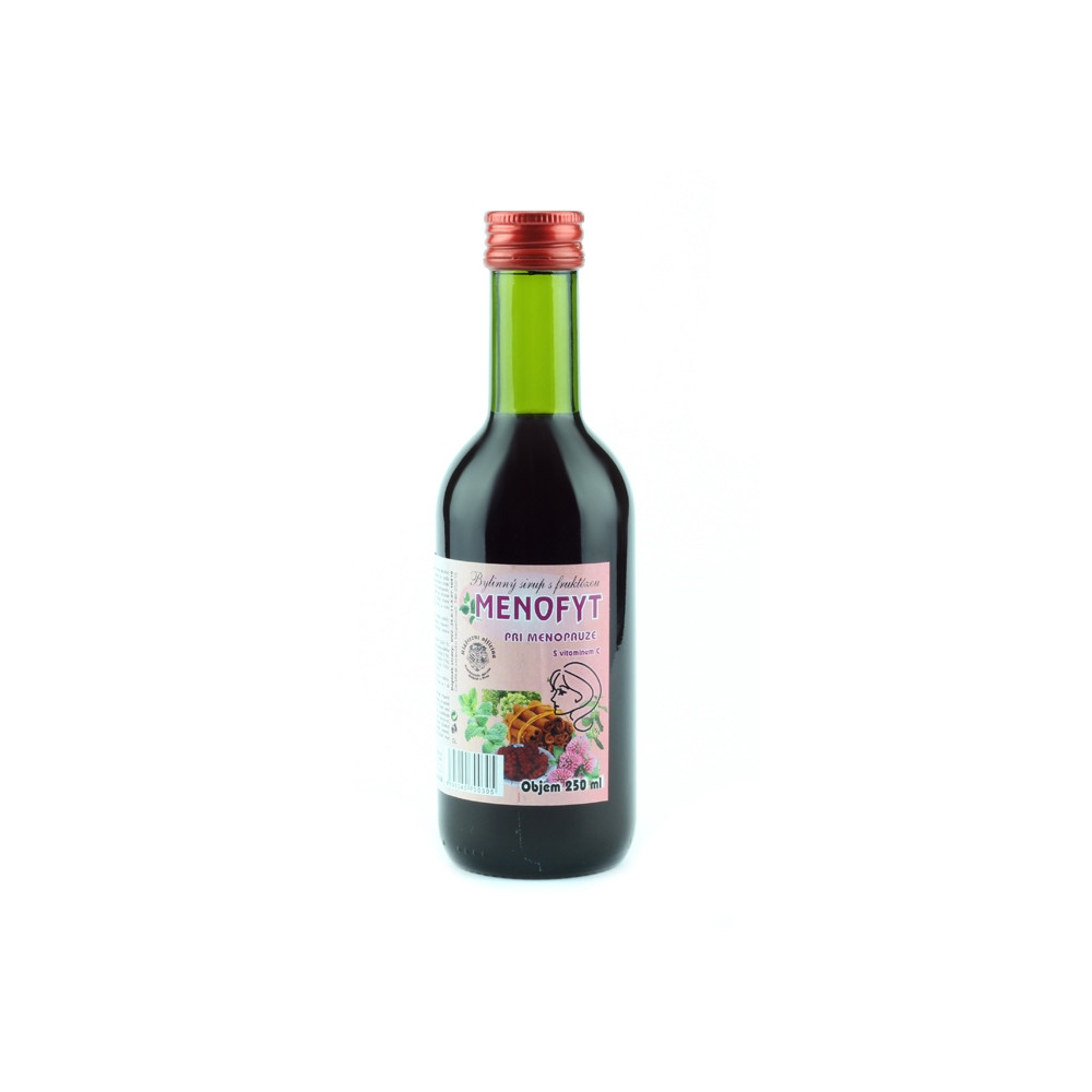 Bylinkový sirup - menofyt - Klášterní officína 250ml Bylinkový sirup - menofyt - Klášterní officína 250ml