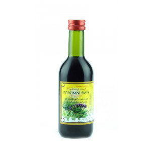 Bylinkový sirup - podzimní směs - Klášterní officína 250ml