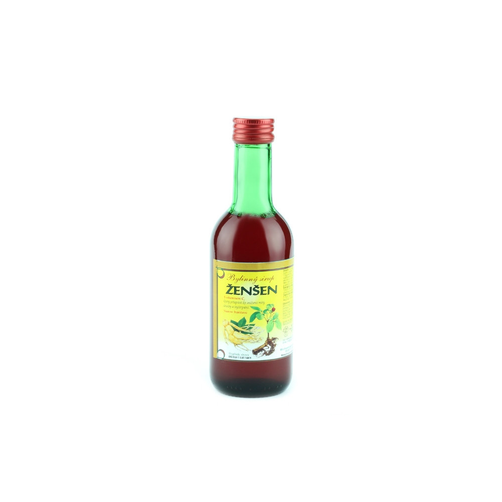 Bylinkový sirup - ženšen - Klášterní officína 250ml Bylinkový sirup - ženšen - Klášterní officína 250ml