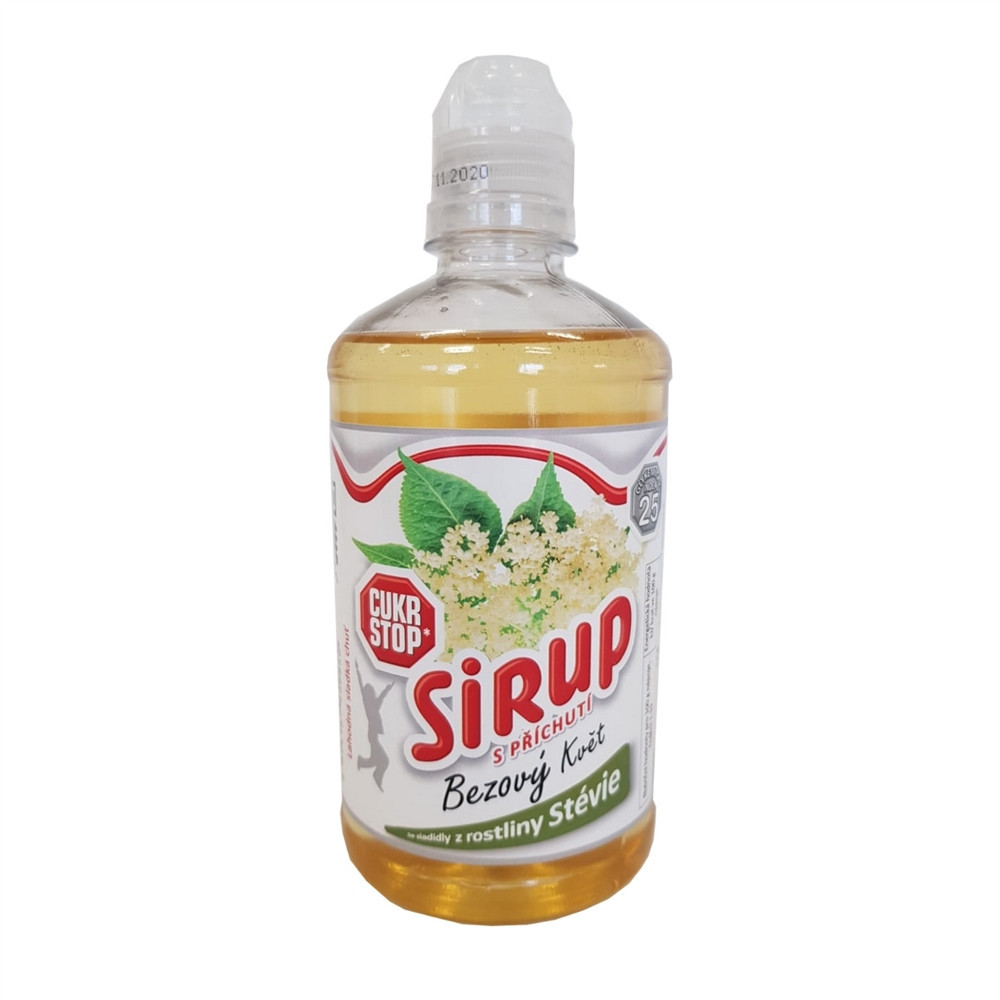 Sirup bezový květ - CUKR STOP 650g Sirup bezový květ - CUKR STOP 650g