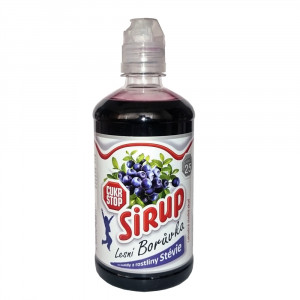 Sirup lesní borůvka - CUKR STOP 650g