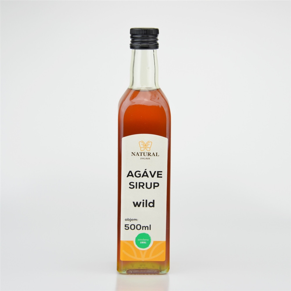 Agáve sirup wild - Natural 500ml