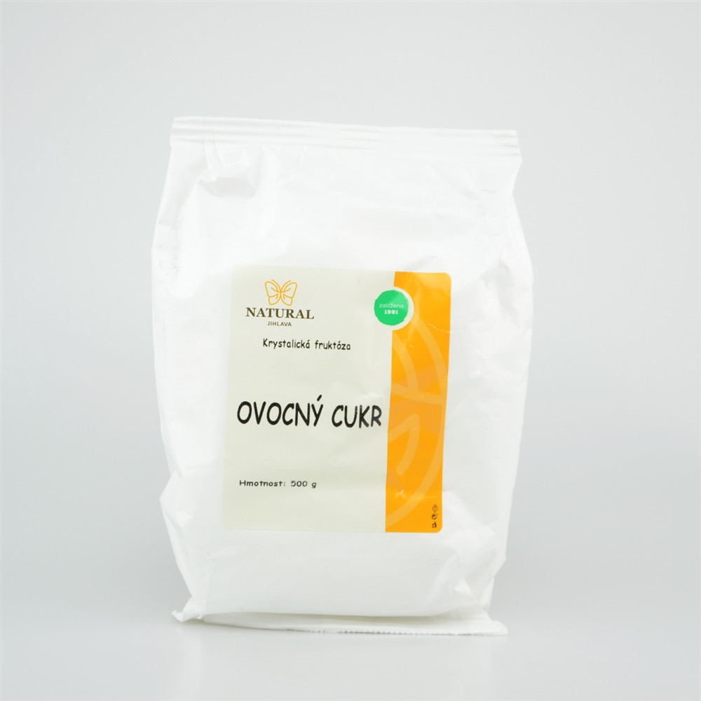 Cukr ovocný - fruktóza - Natural 500g