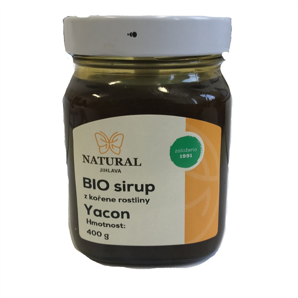 Sirup z kořene rostliny Yacon  BIO- Natural 400g