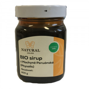 Sirup z Mochyně Peruánské (Physalis) BIO - Natural 400g