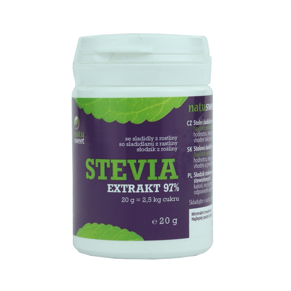 Stevia extrakt 97% - Natusweet 20g
