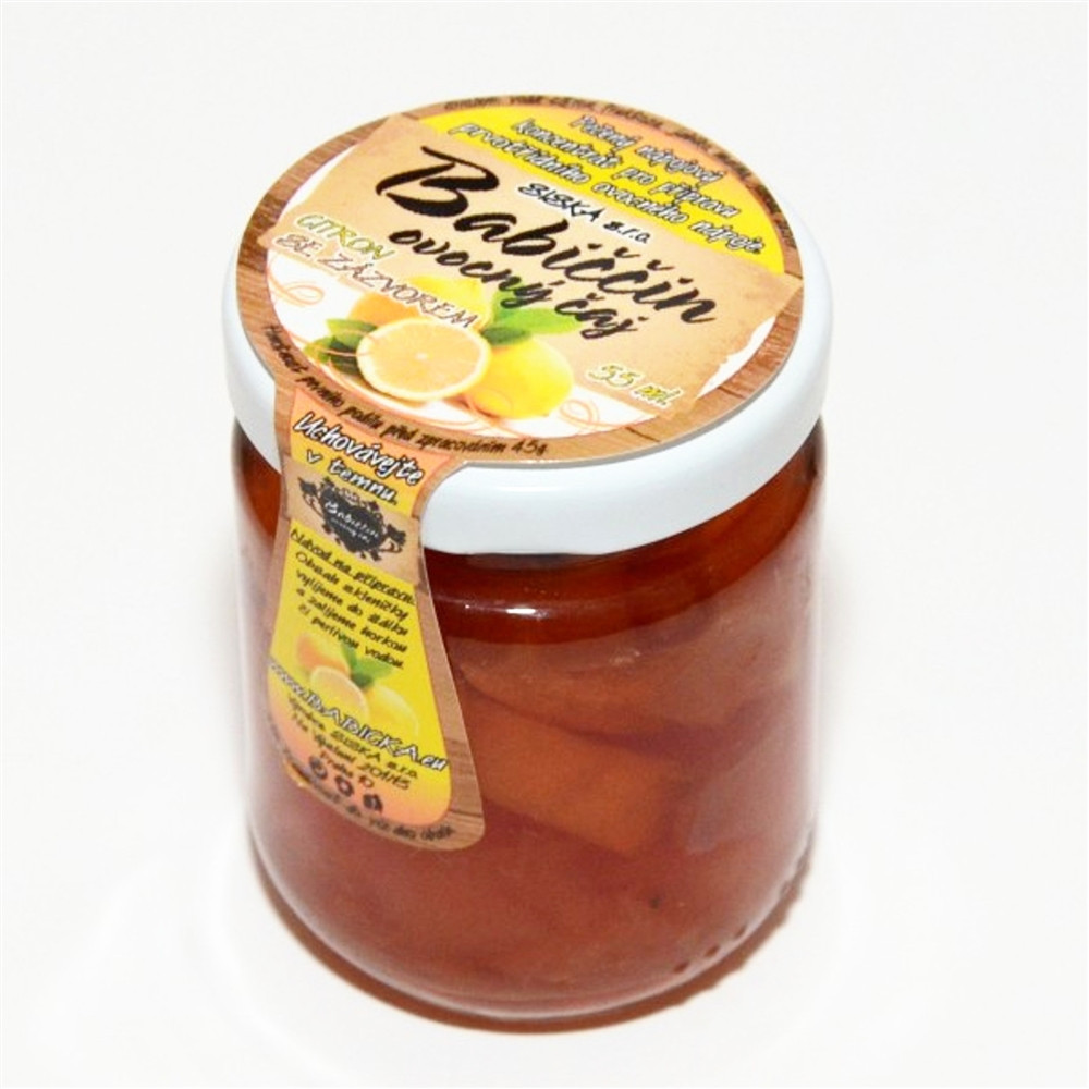 Babiččin ovocný čaj - citron 60ml Babiččin ovocný čaj - citron 60ml