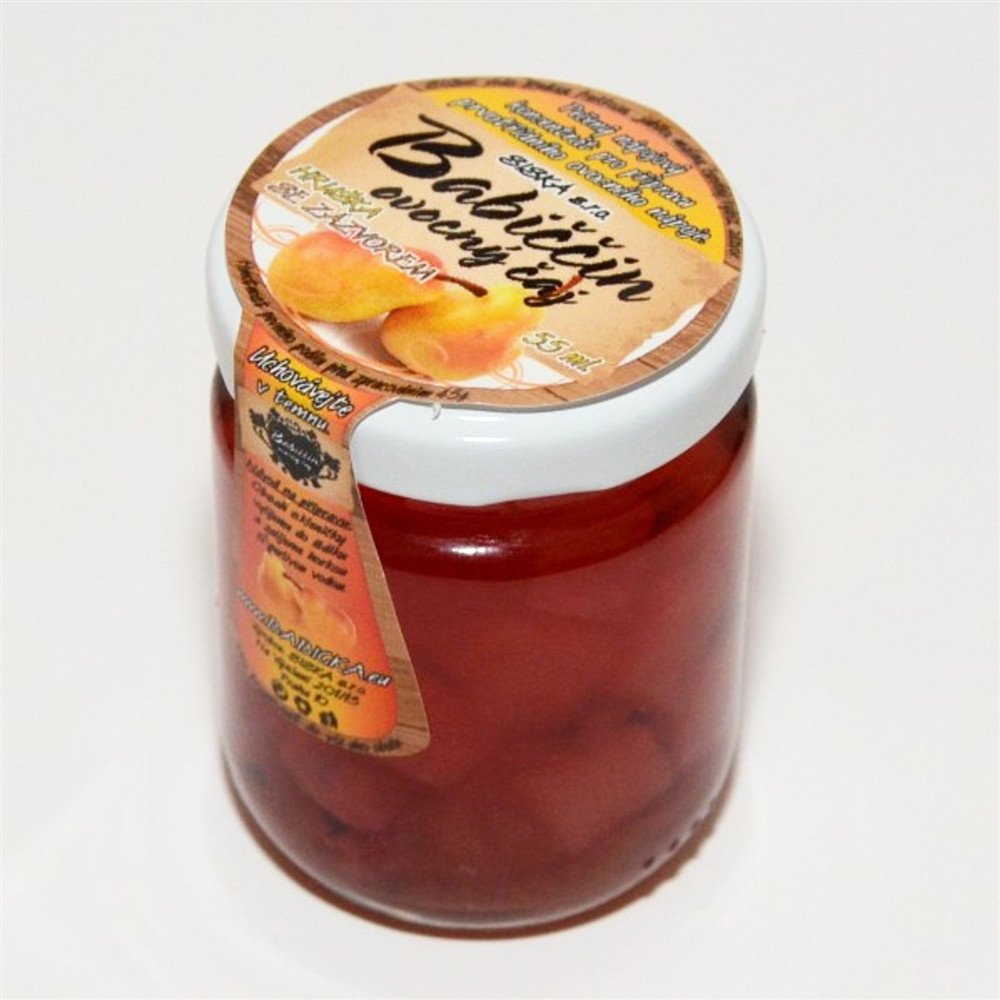 Babiččin ovocný čaj - hruška se zázvorem 60ml Babiččin ovocný čaj - hruška se zázvorem 60ml