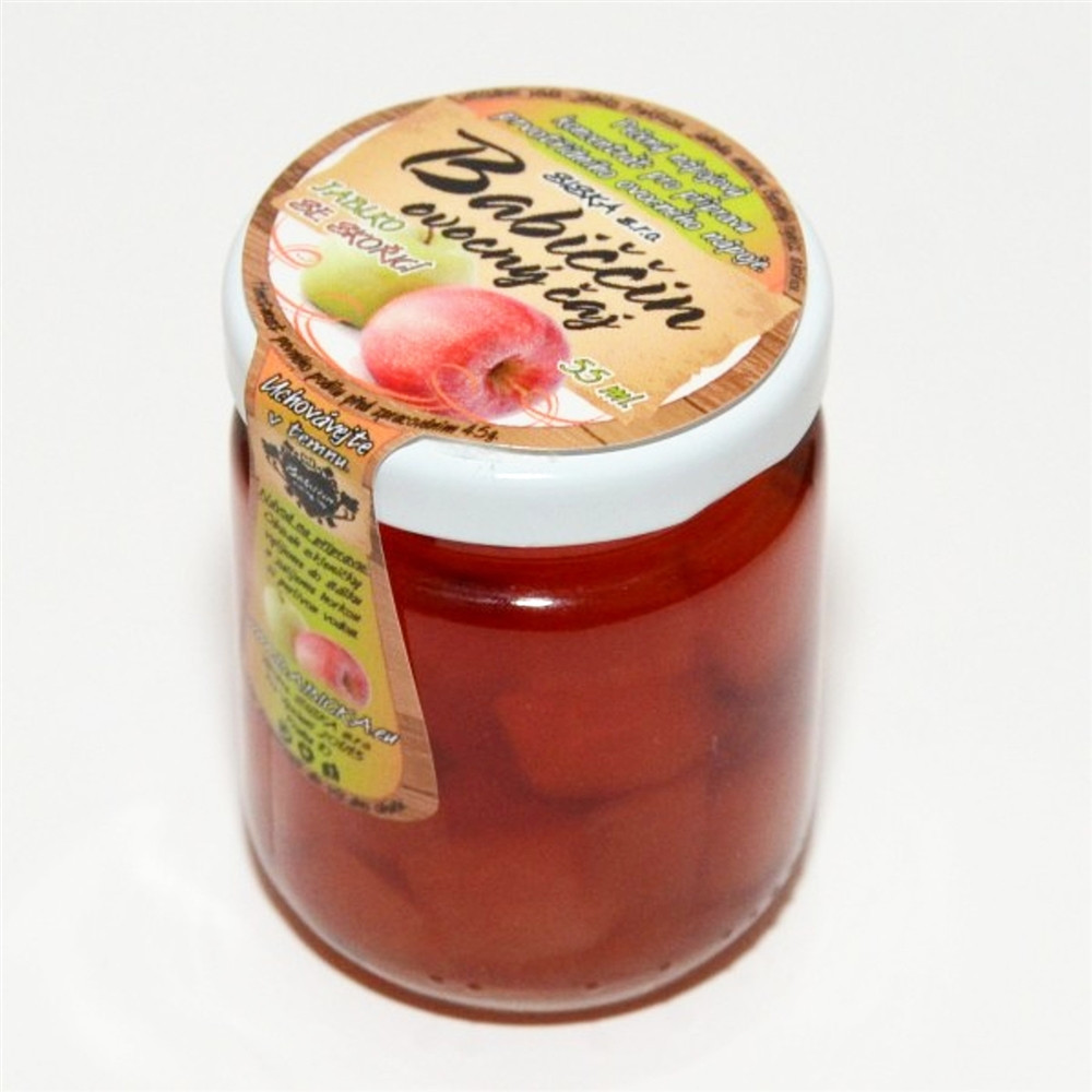 Babiččin ovocný čaj - jablko se skořicí 55ml Babiččin ovocný čaj - jablko se skořicí 55ml