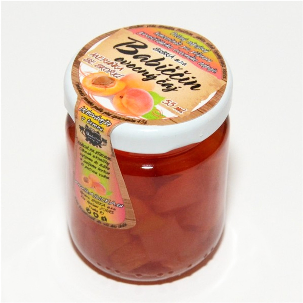 Babiččin ovocný čaj - meruňka se skořicí 60ml Babiččin ovocný čaj - meruňka se skořicí 60ml