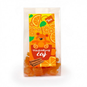 Čaj medvídkový s příchutí skořice a pomeranče - Lipoo 50g