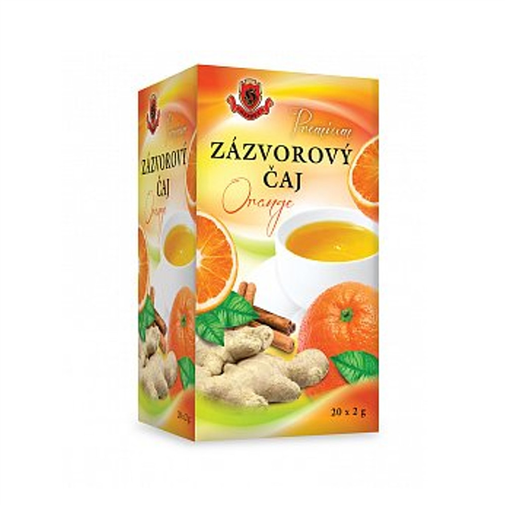 Čaj zázvorový pomeranč - Herbex 40g