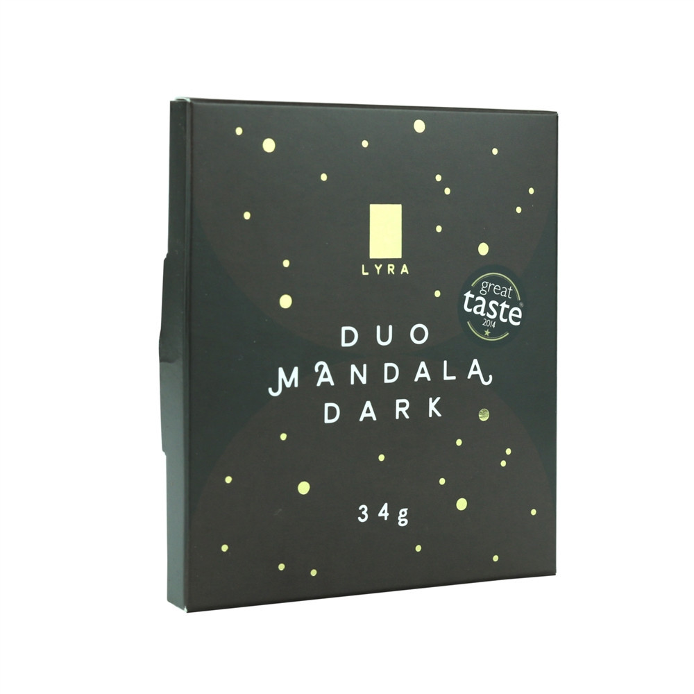 Čokoláda - DUO MANDALA DARK 34g Čokoláda - DUO MANDALA DARK 34g
