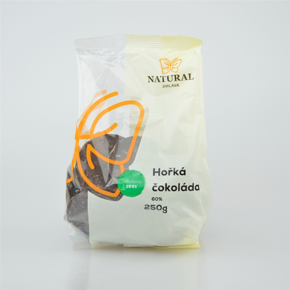 Čokoláda hořká 60% - Natural 250g