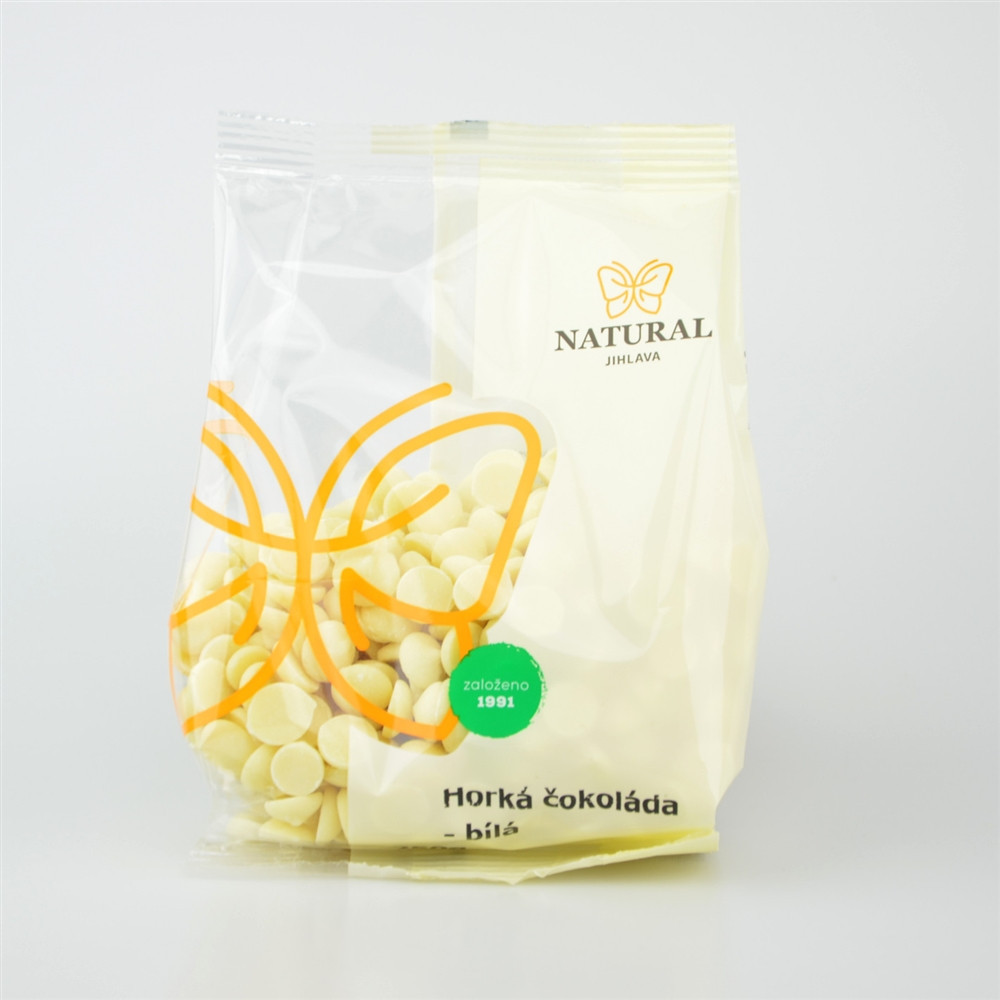 Horká čokoláda bílá - Natural 250g