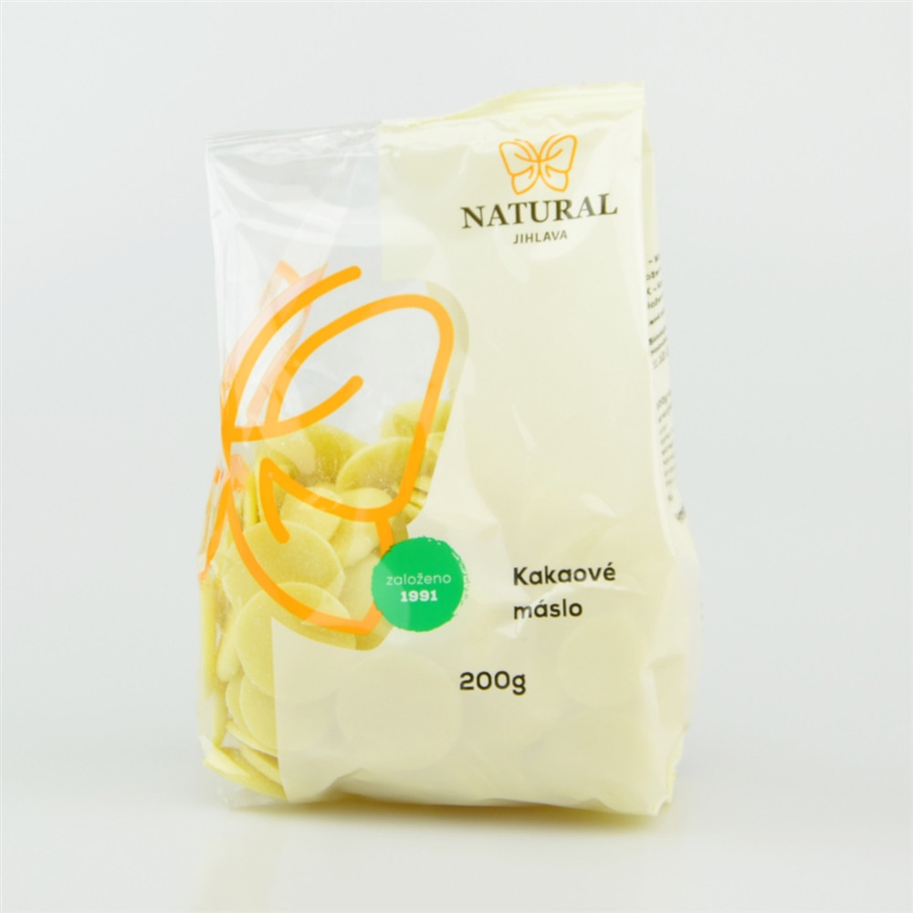 Kakaové máslo - Natural 200g
