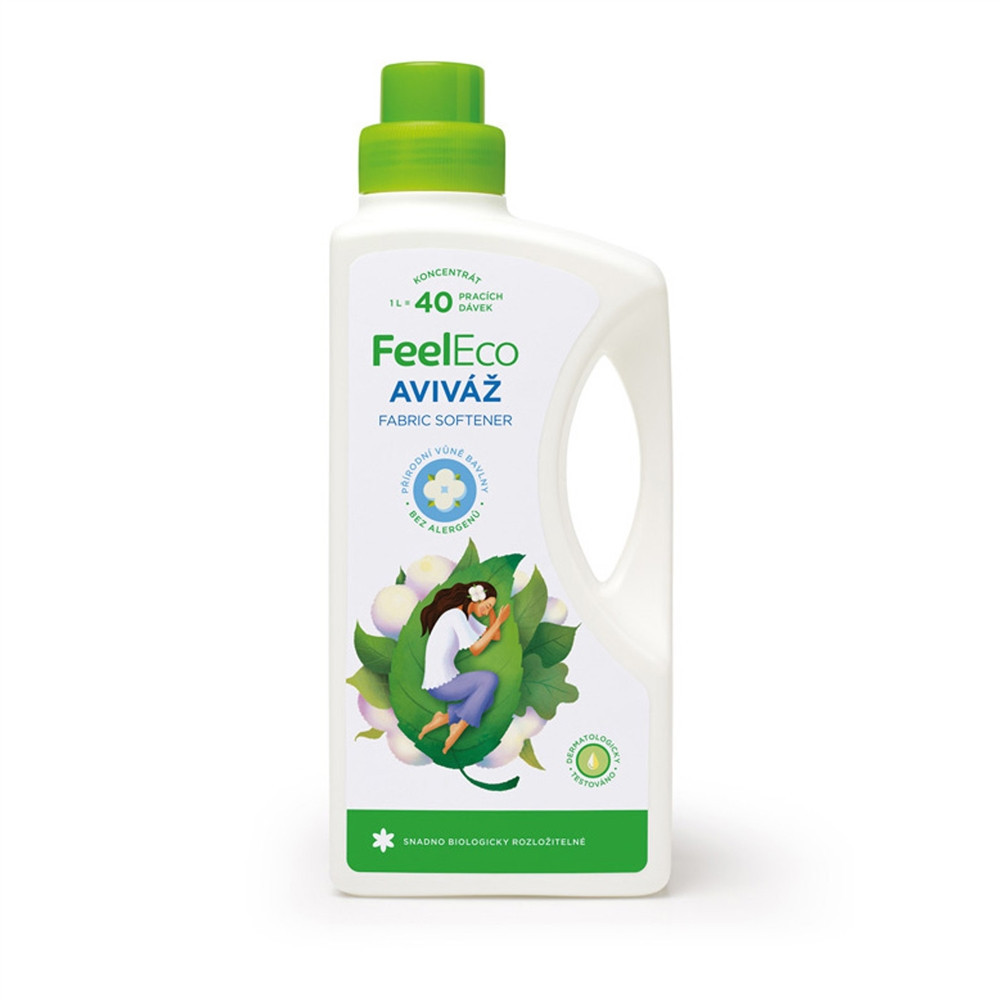 Aviváž s vůní bavlny - Feel Eco 1000ml