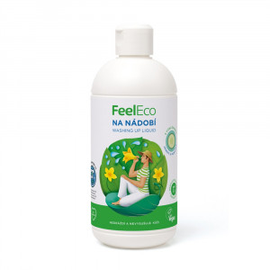 Prostředek na mytí nádobí - okurka - Feel Eco 500g