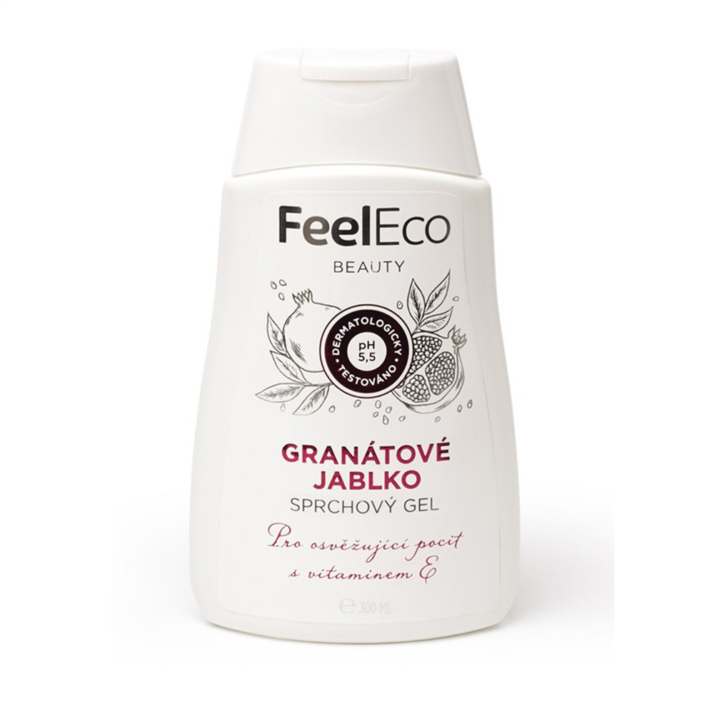 Sprchový gel - granátové jablko - Feel Eco 300g