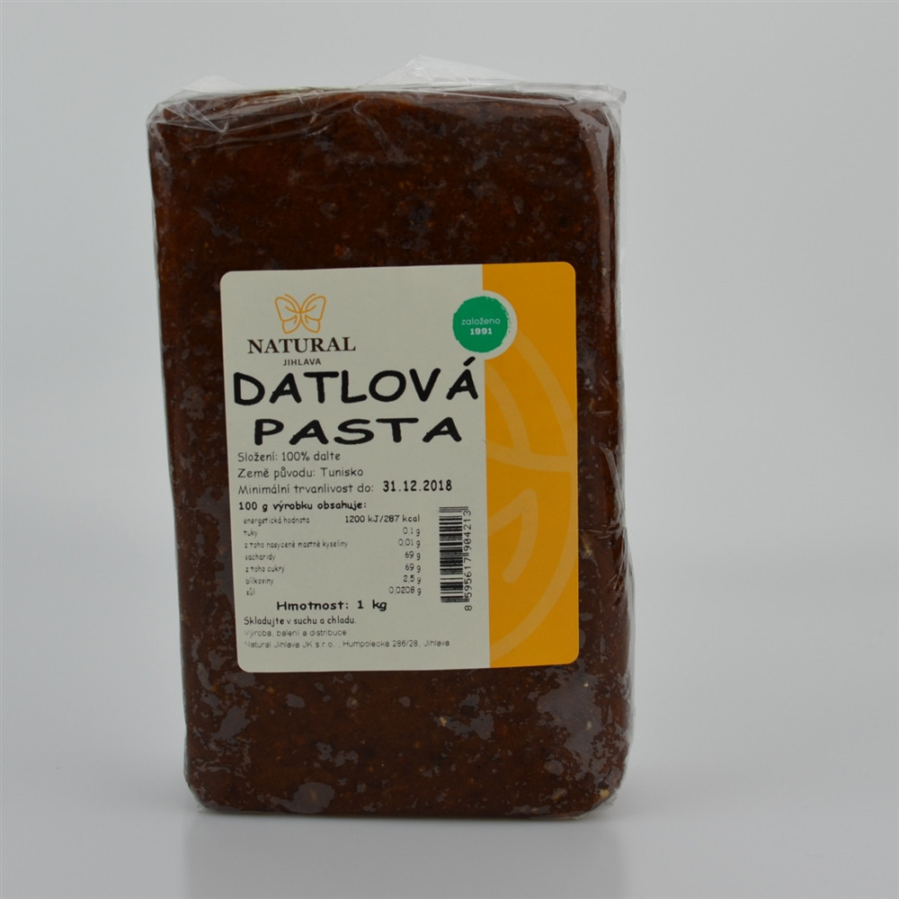 Datlová pasta - Natural 1000g