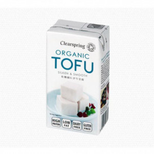 Hedvábné tofu BIO - Clearspring 300g