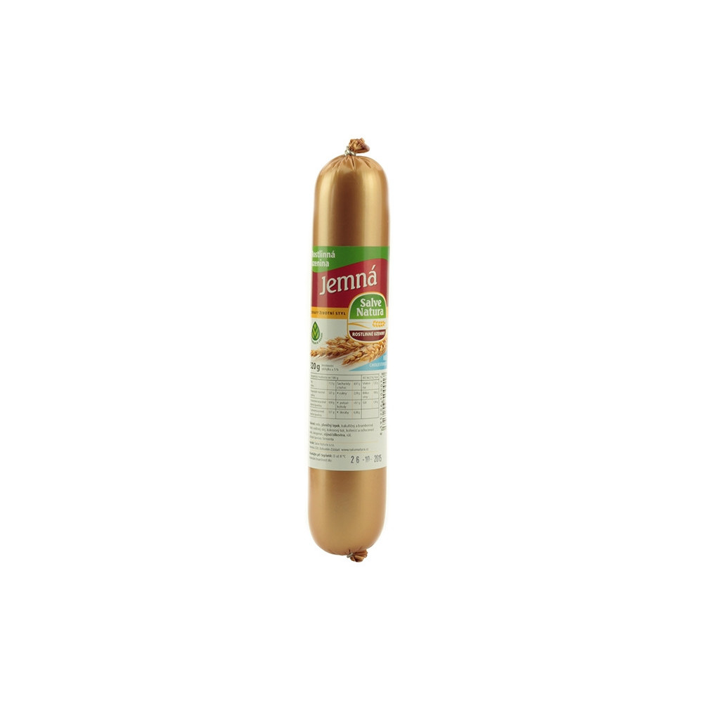 Jemná rostlinná uzenina - Salve Natura 320g Jemná rostlinná uzenina - Salve Natura 320g