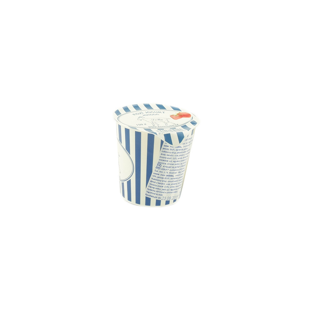 Kozí jogurt jahoda - Dora 150g Kozí jogurt jahoda - Dora 150g