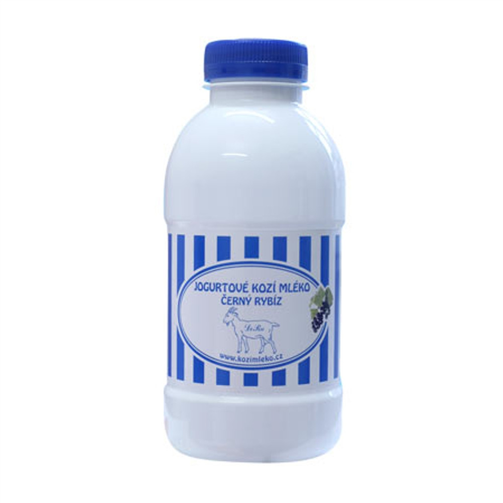 Kozí jogurtové mléko černý rybíz - Dora 450g Kozí jogurtové mléko černý rybíz - Dora 450g