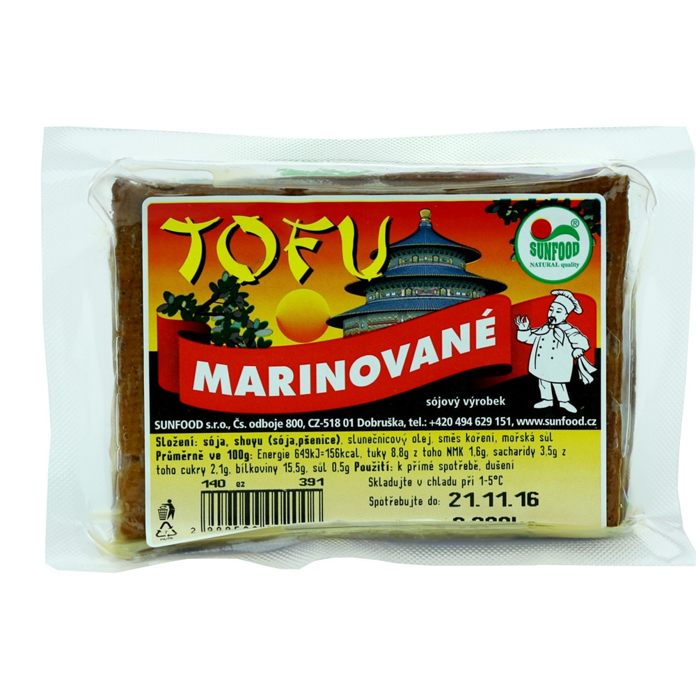 Tofu marinované - Sunfood 100g