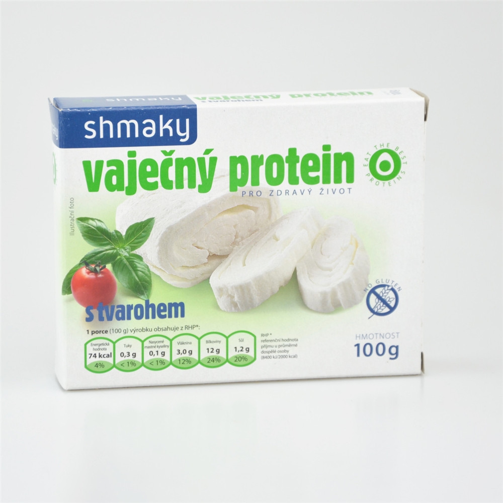 Vaječný protein s tvarohem - Shmaky 100g Vaječný protein s tvarohem - Shmaky 100g