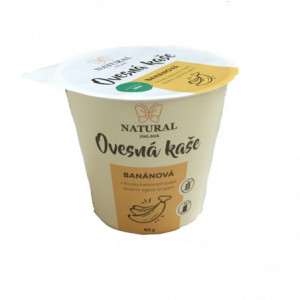 Ovesná kaše bez lepku banánová - Natural 80g