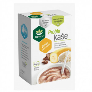 PROBIO KAŠE BANÁN S ČOKOLÁDOU - Topnatur 3x60g