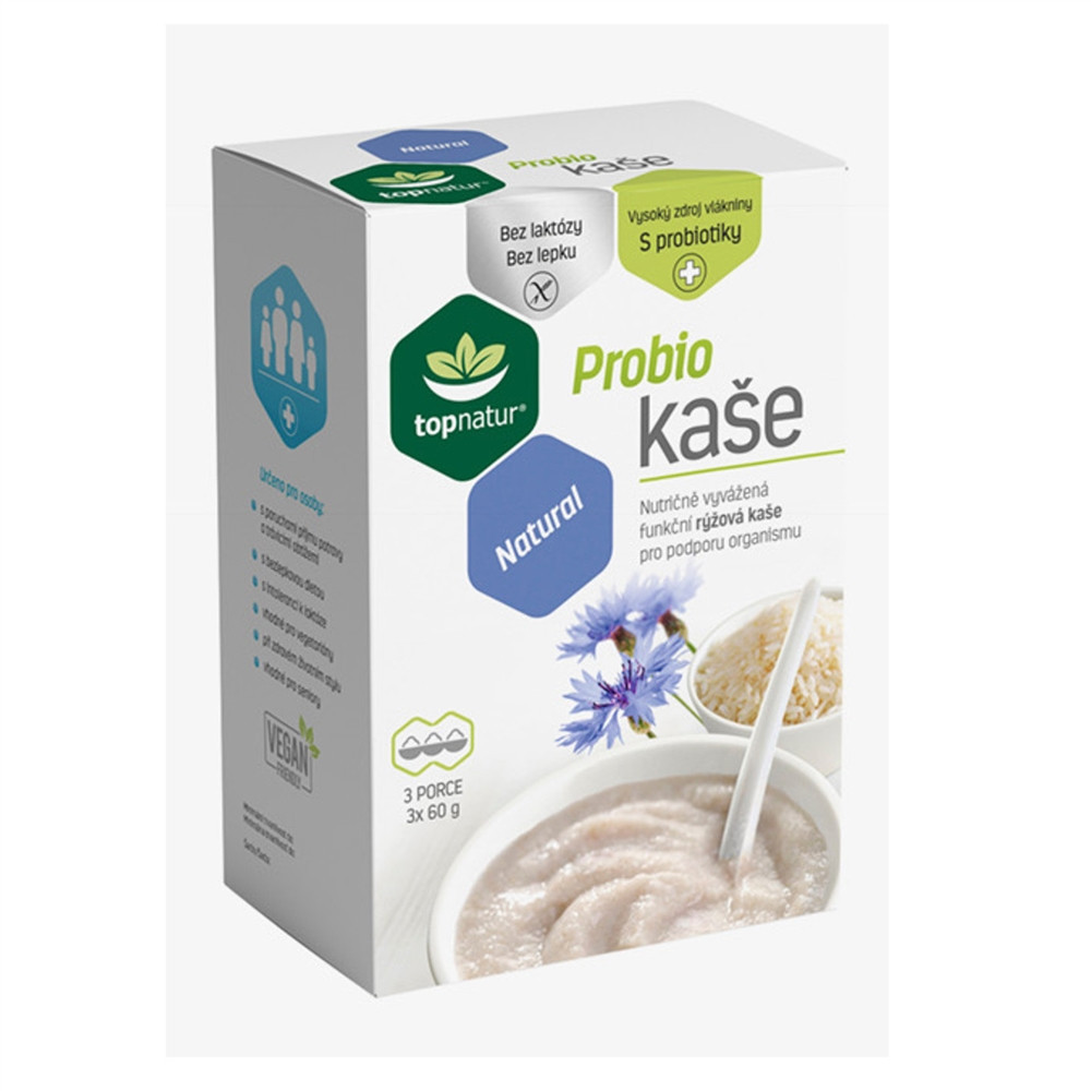 PROBIO KAŠE NATURAL - Topnatur 3x60g