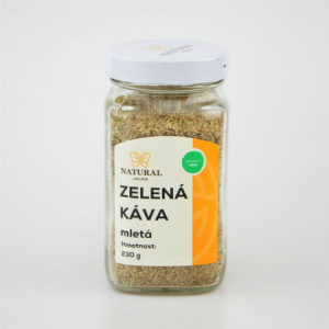 Káva zelená mletá - Natural 230g