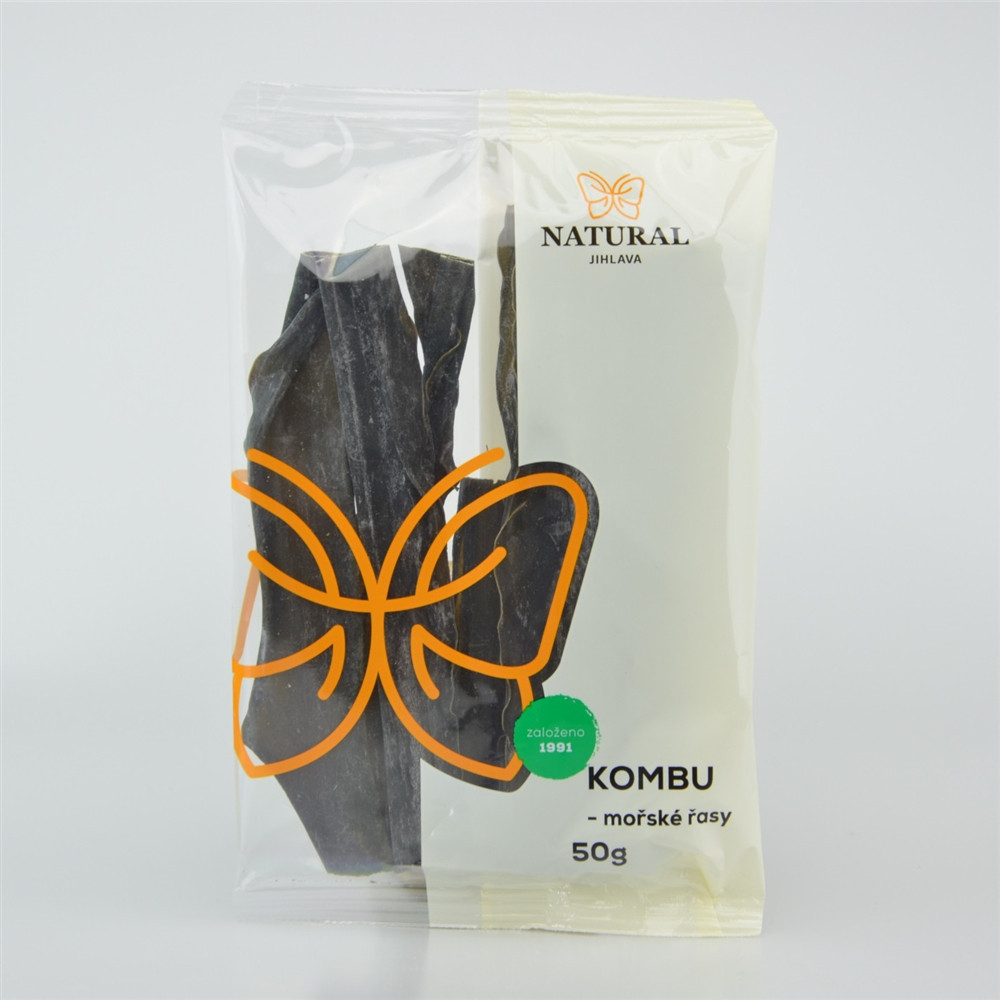 Mořské řasy Kombu - Natural 50g