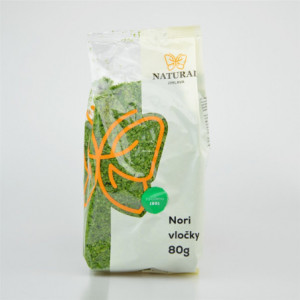 Mořské řasy Nori - vločky - Natural 80g