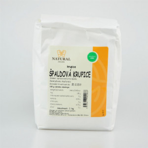 Krupice špaldová - Natural 1000g