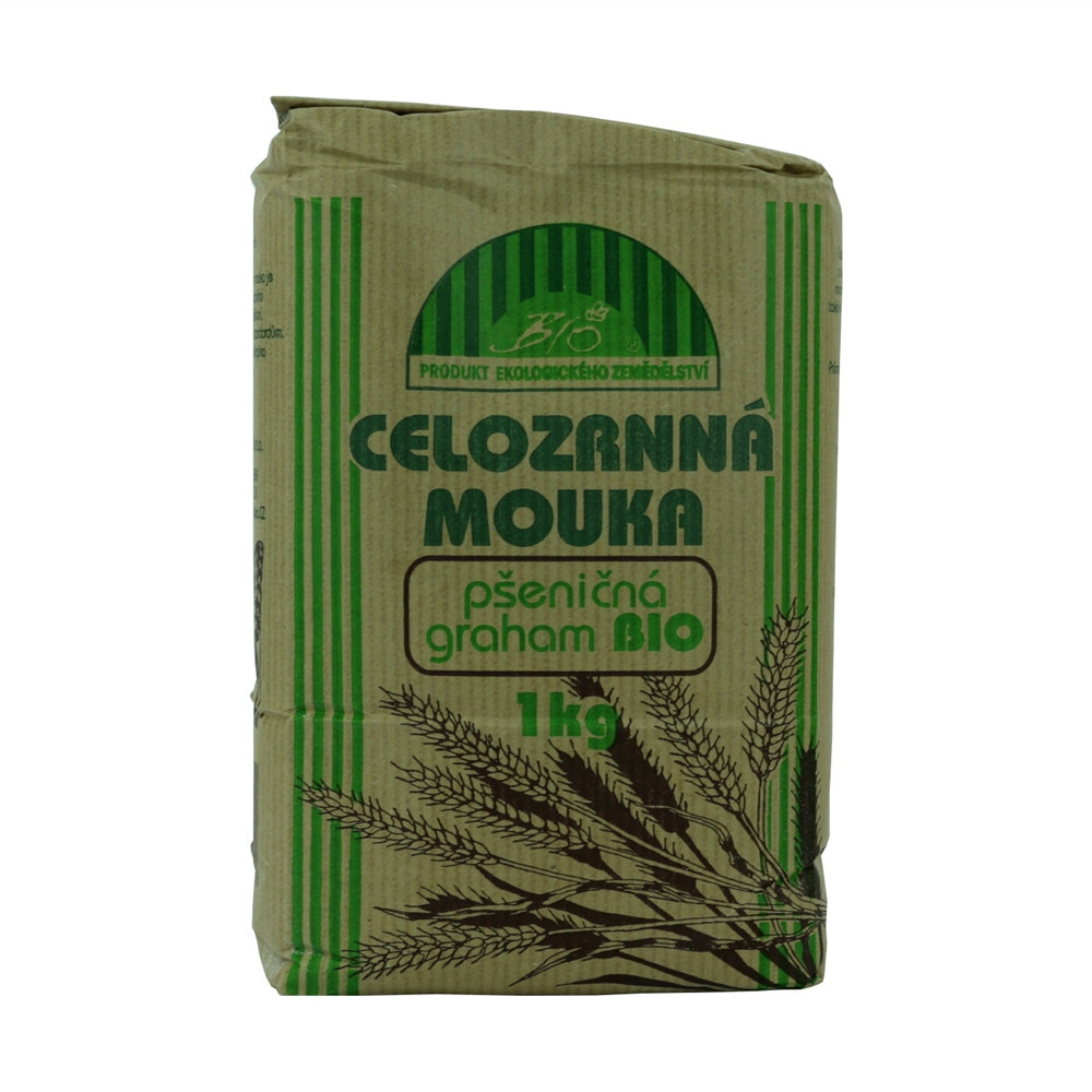 Mouka celozrnná pšeničná graham BIO - Natural 1000g