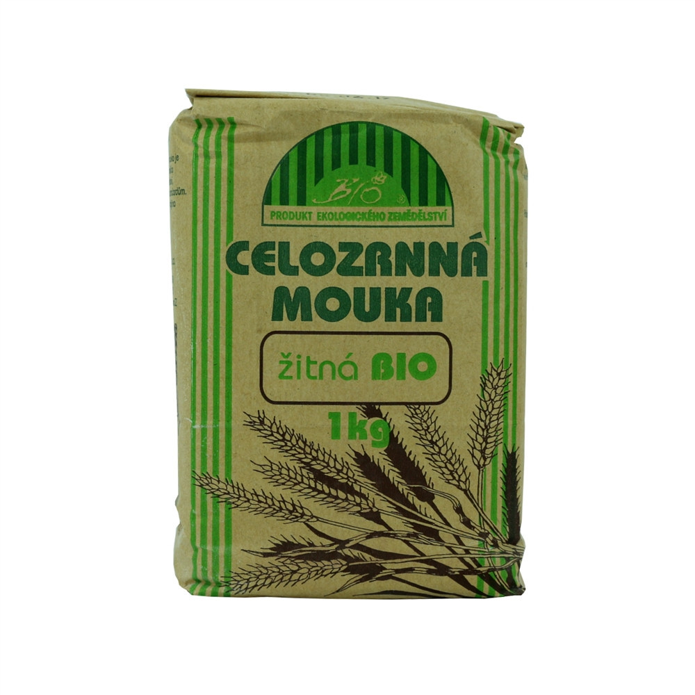 Mouka celozrnná žitná BIO - Natural 1000g