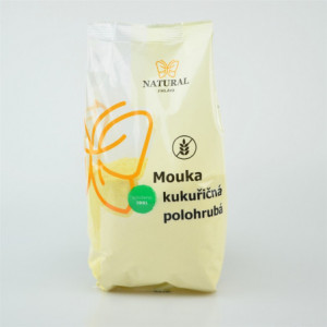 Mouka kukuřičná polohrubá - Natural 400g