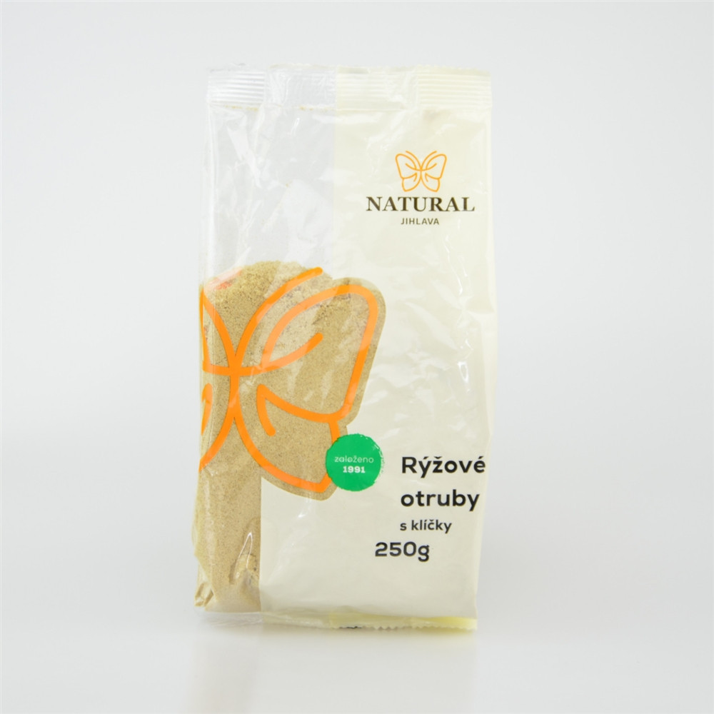 Otruby rýžové s klíčky - Natural 250g Otruby rýžové s klíčky - Natural 250g