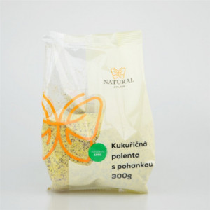 Polenta kukuřičná s pohankou - Natural 300g