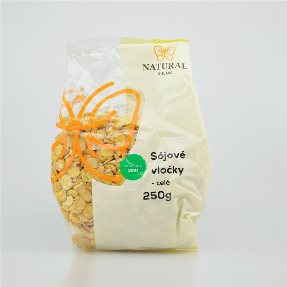 Vločky sójové celé - Natural 250g