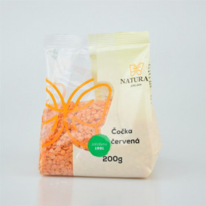 Čočka červená - Natural 200g