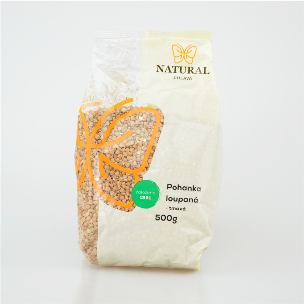 Pohanka loupaná tmavá - Natural 500g